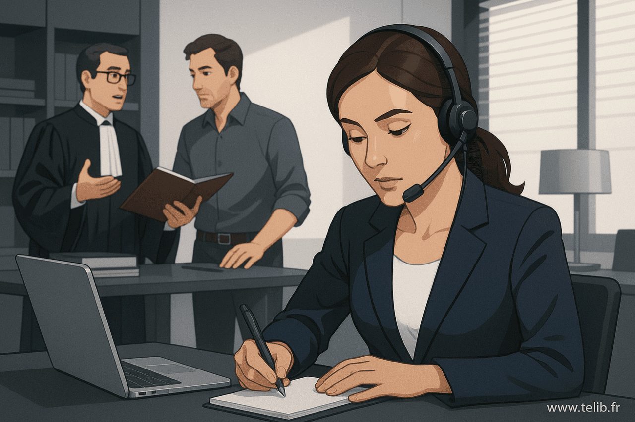 Secrétaire juridique à distance : Optimisez votre temps