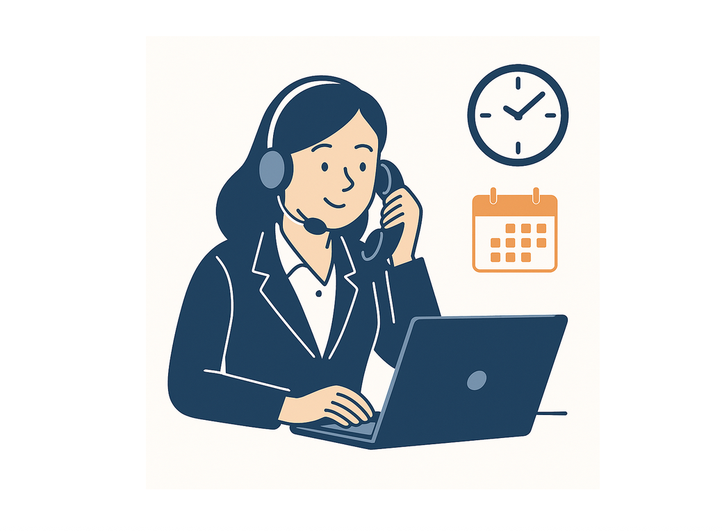 📌 1. Permanence téléphonique professionnelle (64h/semaine)